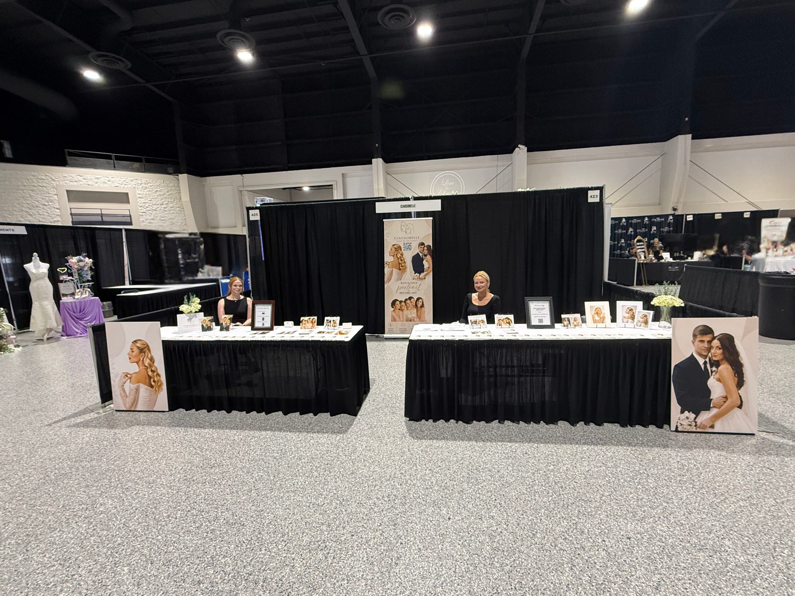 CIAOSORELLE Bridal Expo Booth